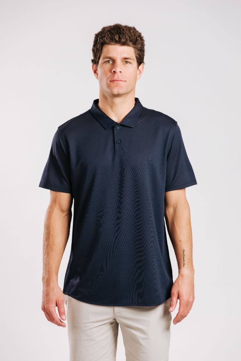 Limitless Merino Polo Shirt - Image 8