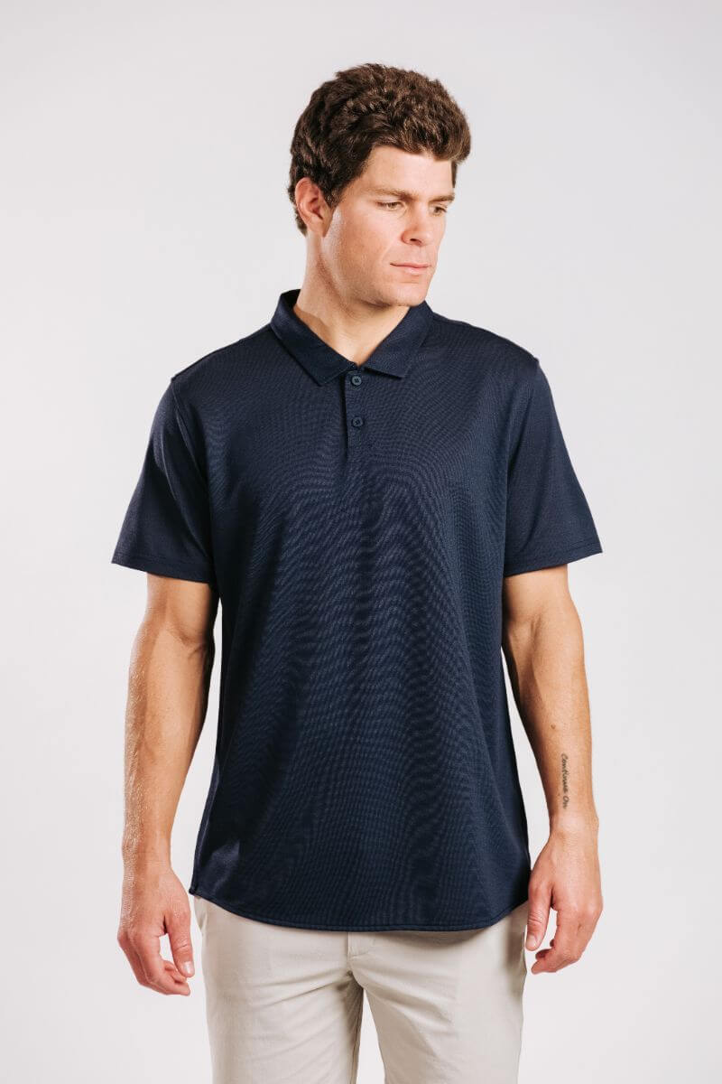 Limitless Merino Polo Shirt - Image 9