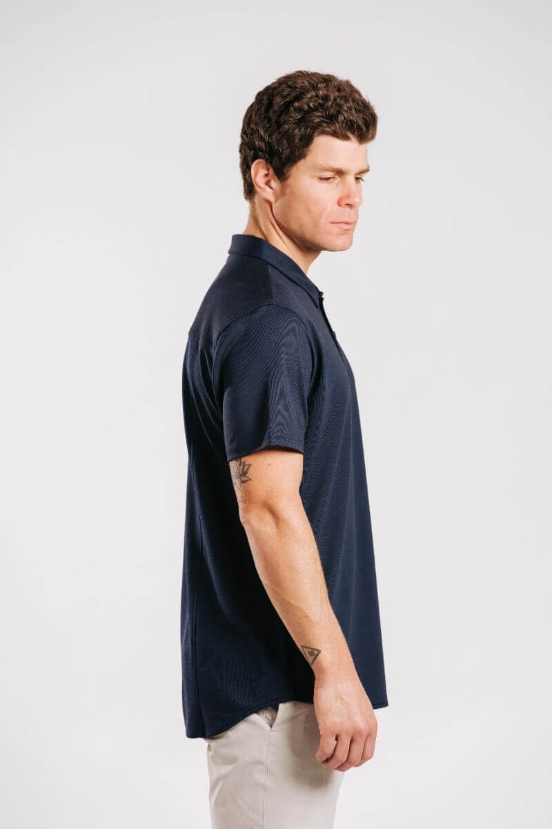 Limitless Merino Polo Shirt - Image 11