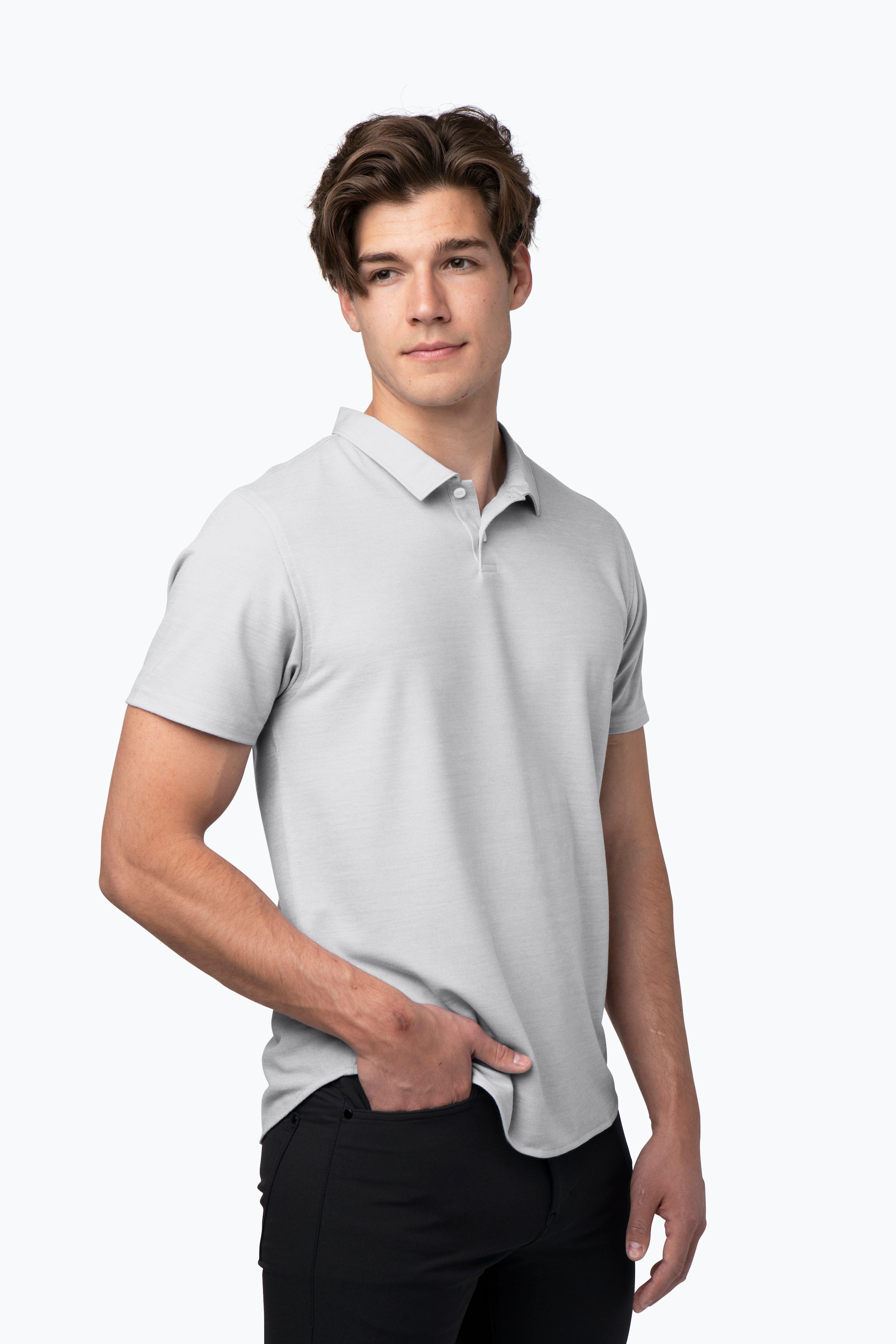 Limitless Merino Polo Shirt - Image 3
