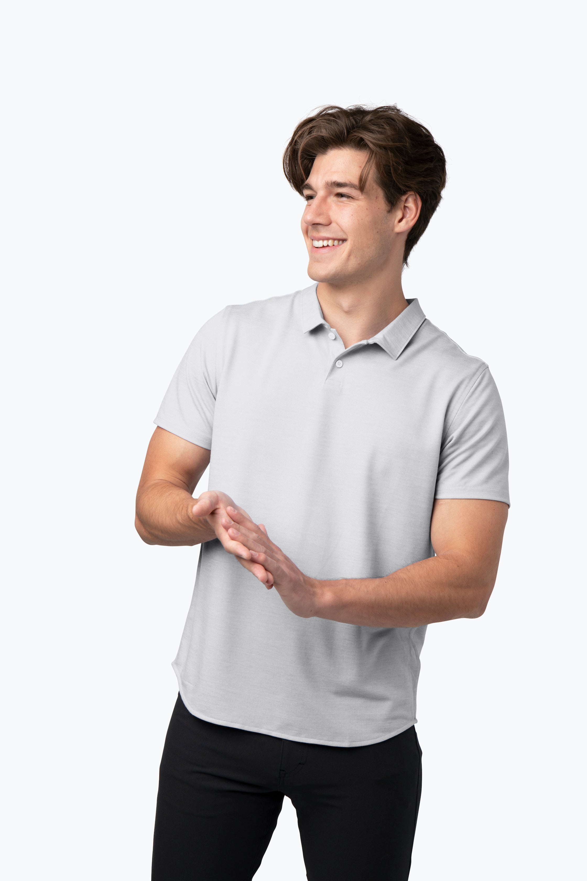 Limitless Merino Polo Shirt - Image 5
